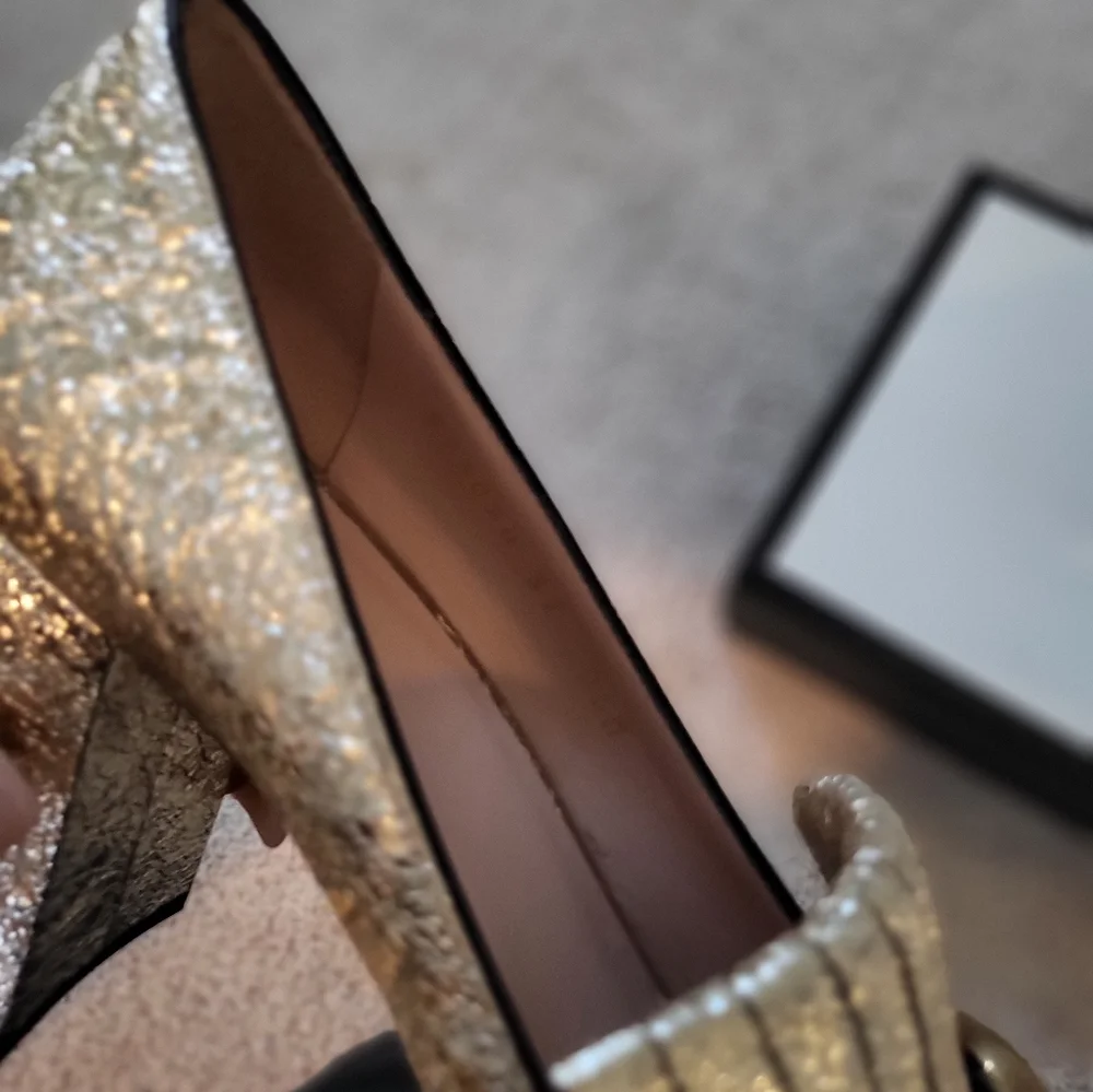 Gucci gg marmont platform shoes - Picture 5 of 7